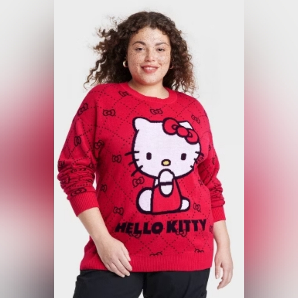 Women's Hello Kitty Sweater Size XXL